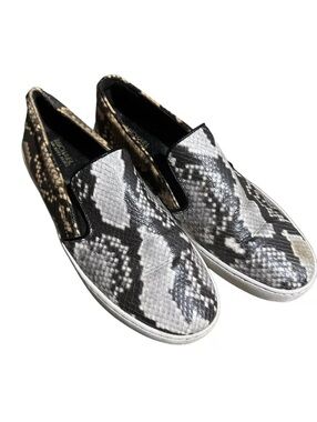 Michael Kors Keaton Slip On Python Light Wear Sz 9.5 M 11.5 women’s